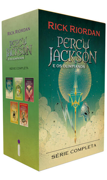 Box – Percy Jackson e Os Olimpianos-serie Completa